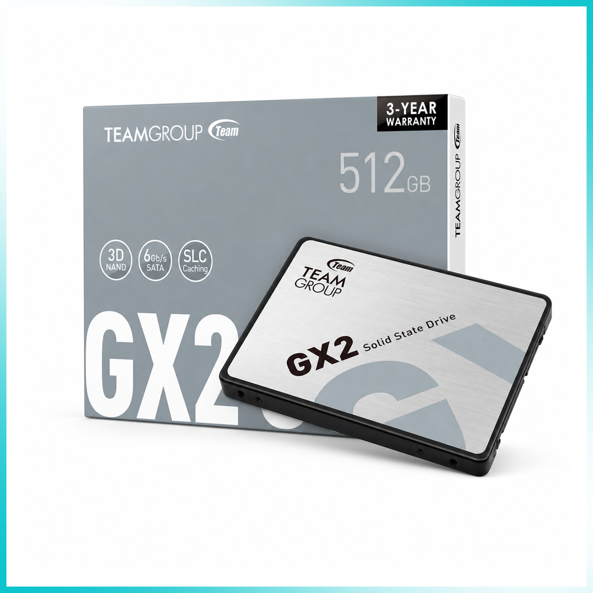 TEAMGROUP GX2 512GB 2.5" SATA III Solid State Drive (SSD)