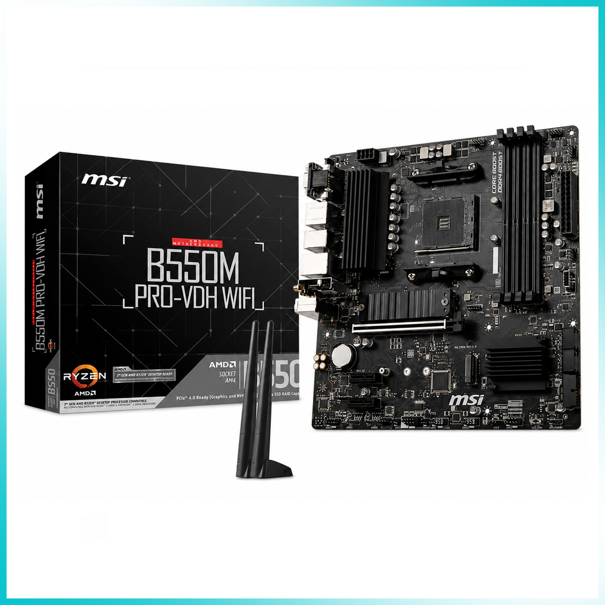 MSI B550M PRO-VDH WIFI Motherboard