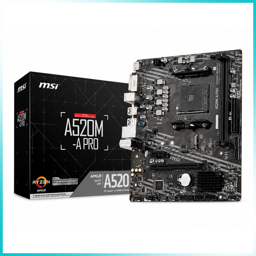 MSI A520M-A PRO Motherboard