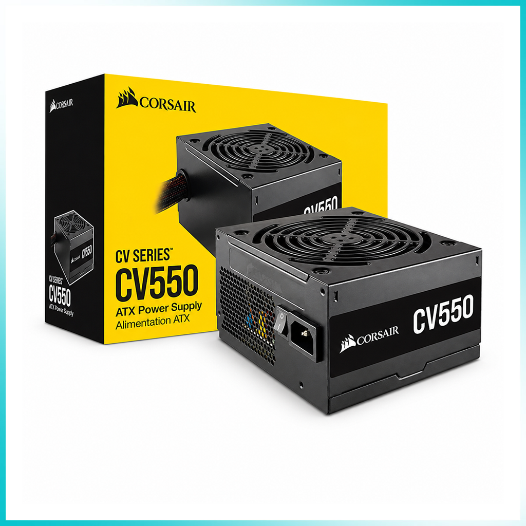 CORSAIR CV550 550W 80 PLUS Bronze Certified Power Supply