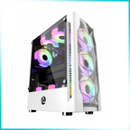 INPLAY METEOR 03 White Mid-Tower PC Case