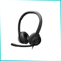 Logitech H390 USB Headset with Noise-Canceling Mic - Black