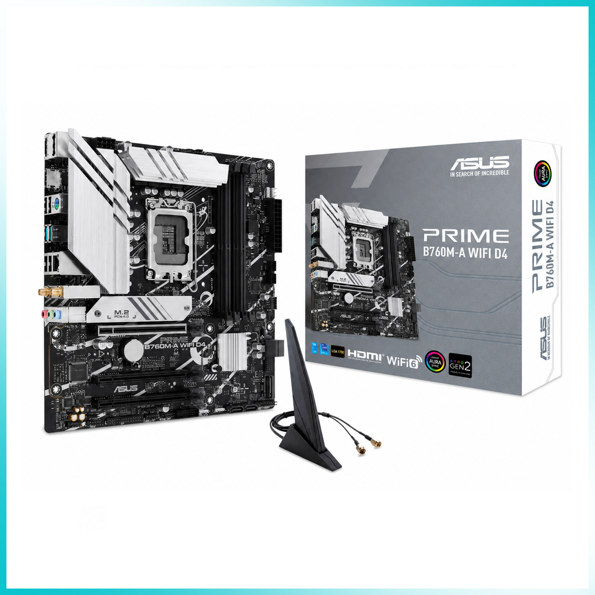 ASUS PRIME B760M-A WIFI D4 Motherboard