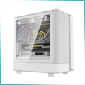 DARKFLASH DB330M Mesh White Micro-ATX PC Case