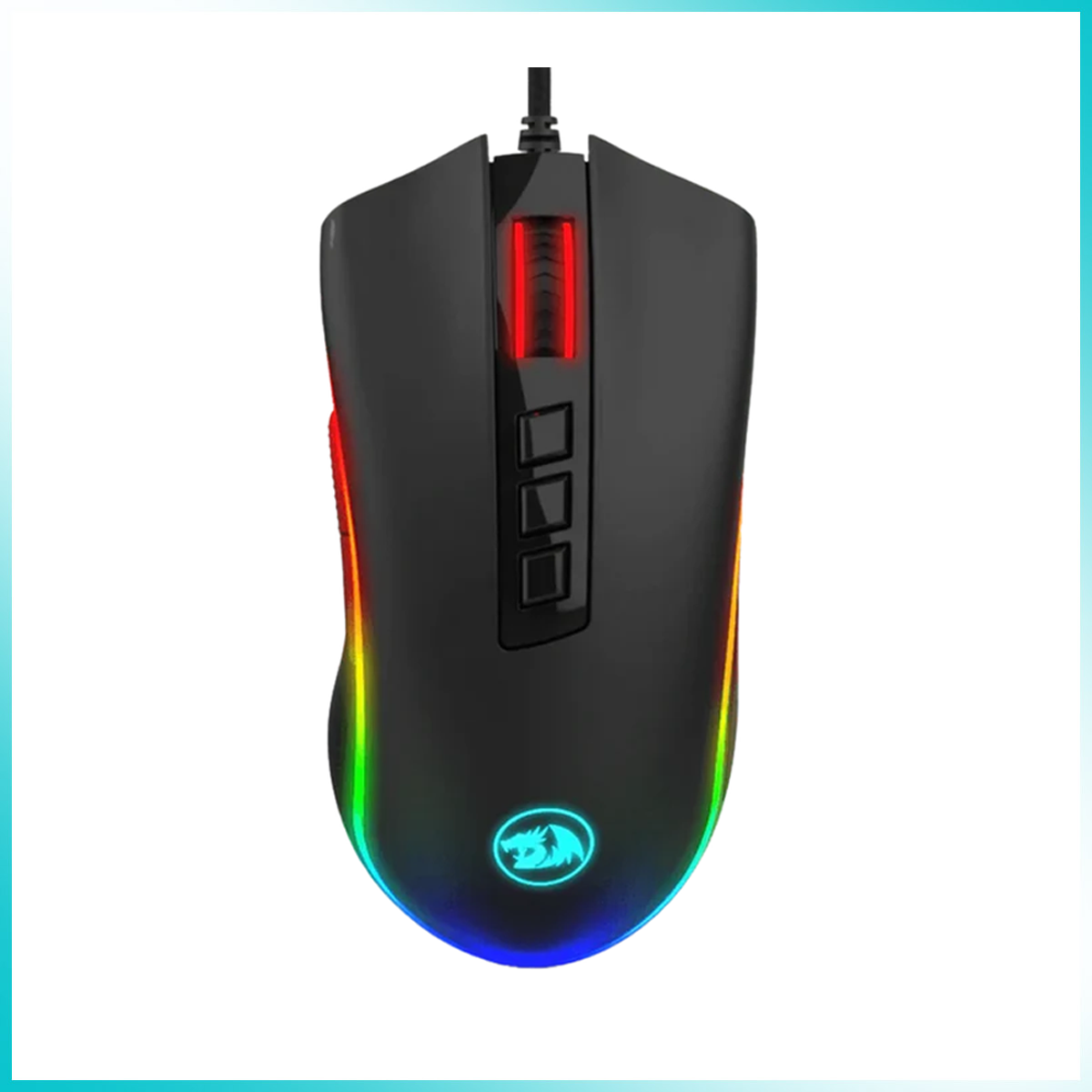 Redragon M711-2 Cobra RGB Wired Gaming Mouse - Black