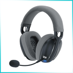 Redragon H878BG Skuld Pro Tri-Mode Black + Gray Wireless Gaming Headset