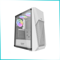 DARKFLASH DK150 White PC Case with 3PCS 120mm RGB Fans