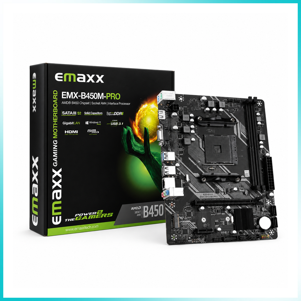 EMAXX B450M-PRO Motherboard