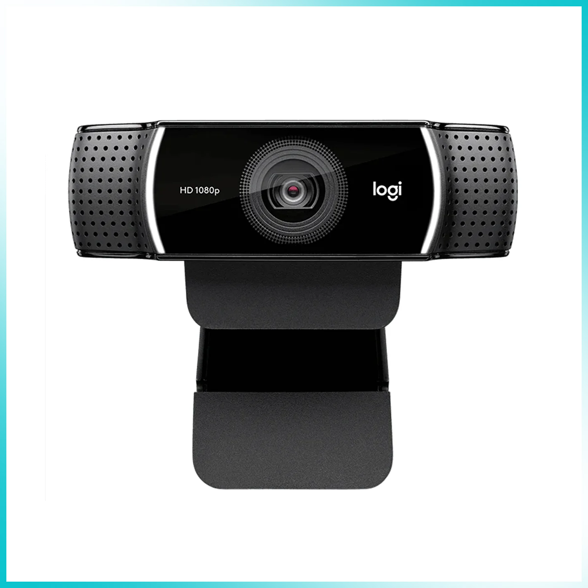 Logitech C922 Pro Stream Full HD 1080p Webcam with Stereo Microphones - Black