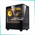 DARKFLASH DB330M Black Micro-ATX PC Case