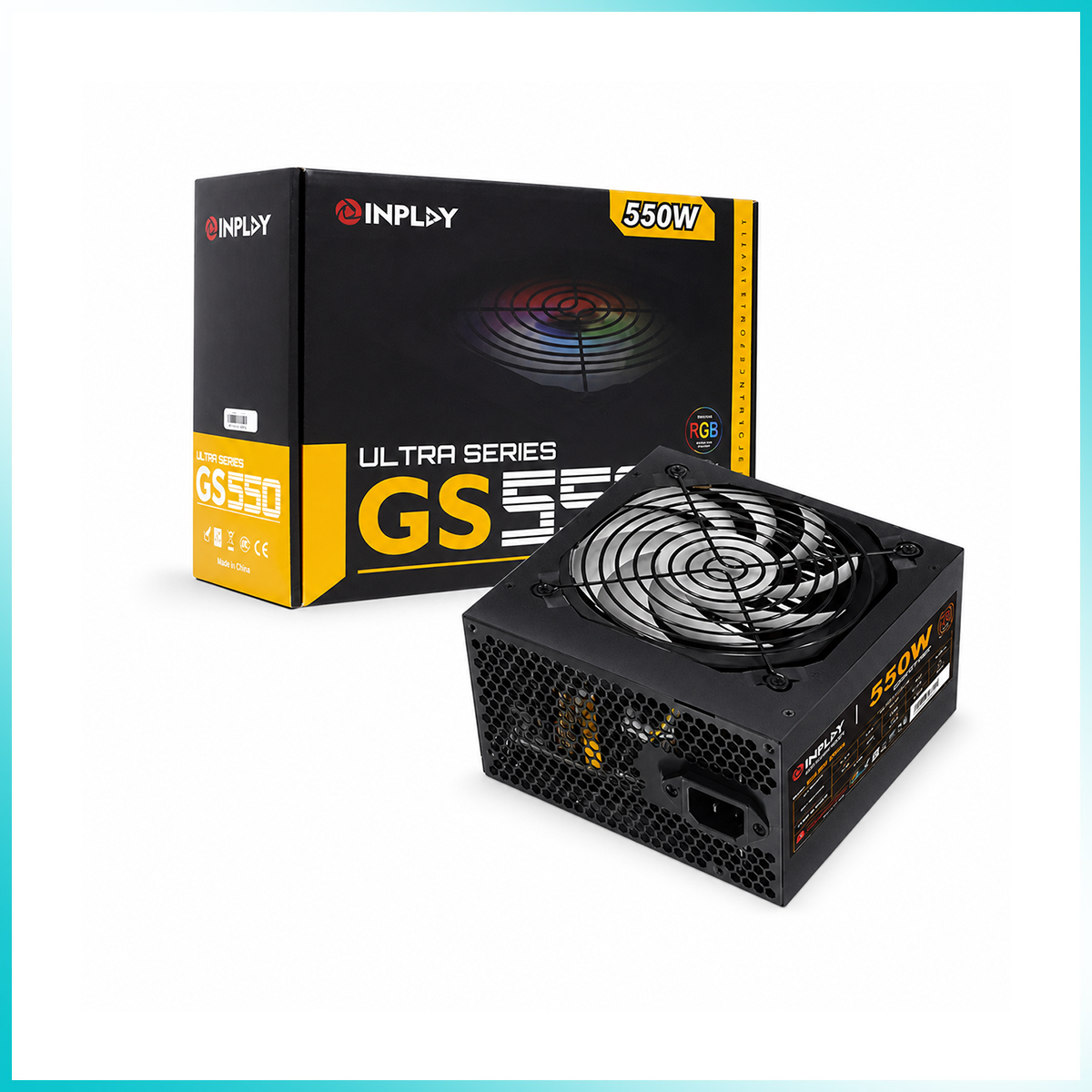 INPLAY GS550 550W RGB 80 PLUS Bronze Power Supply