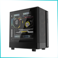 DARKFLASH DB330M Mesh Black Micro-ATX PC Case