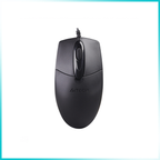 A4Tech OP-720 Optical USB Wired Mouse - Black