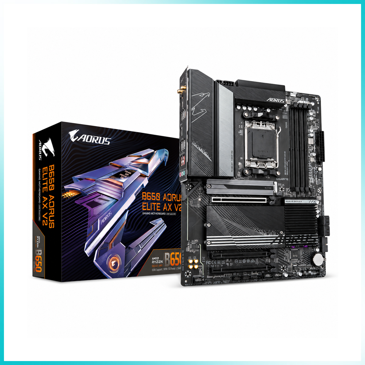 GIGABYTE B650 AORUS ELITE AX V2 Motherboard