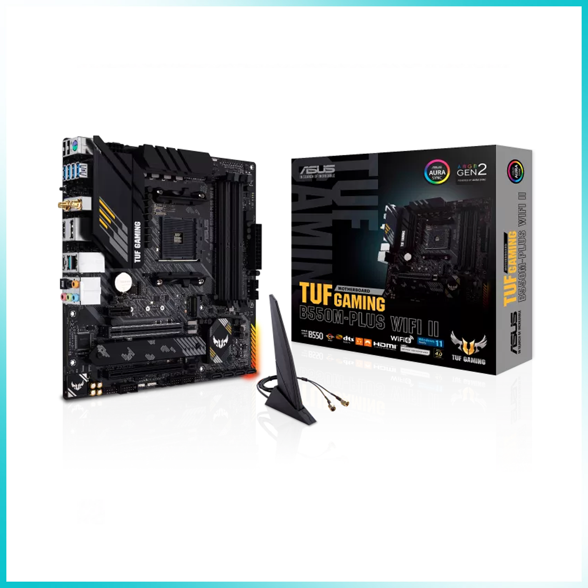 ASUS TUF GAMING B550M-PLUS WIFI II Motherboard
