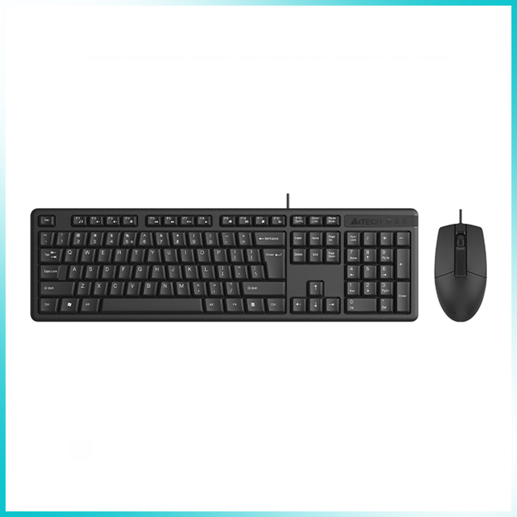 A4Tech KRS-3330 USB Wired Keyboard with Mouse