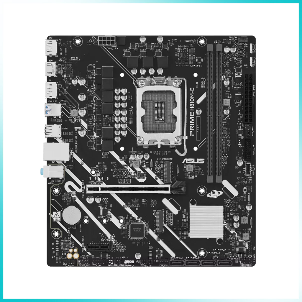 ASUS PRIME H810M-E-CSM Motherboard