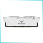 TEAMGROUP T-FORCE DELTA RGB White 8GB DDR4 3200MT/s DIMM Desktop Memory