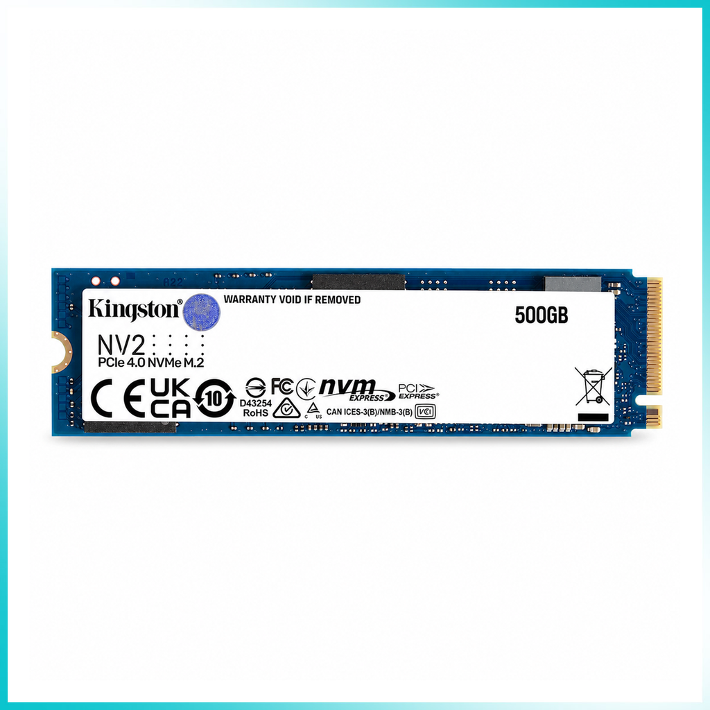 Kingston NV2 500GB SNV2S/500G PCIe 4.0 NVMe M.2 Solid State Drive