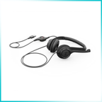 Logitech H390 USB Headset with Noise-Canceling Mic - Black