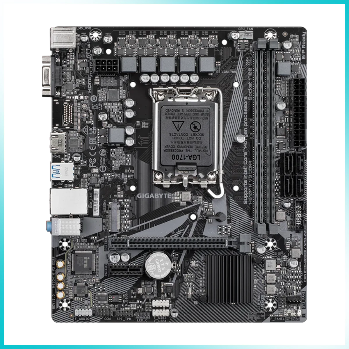 GIGABYTE H610M H V3 DDR4 Motherboard
