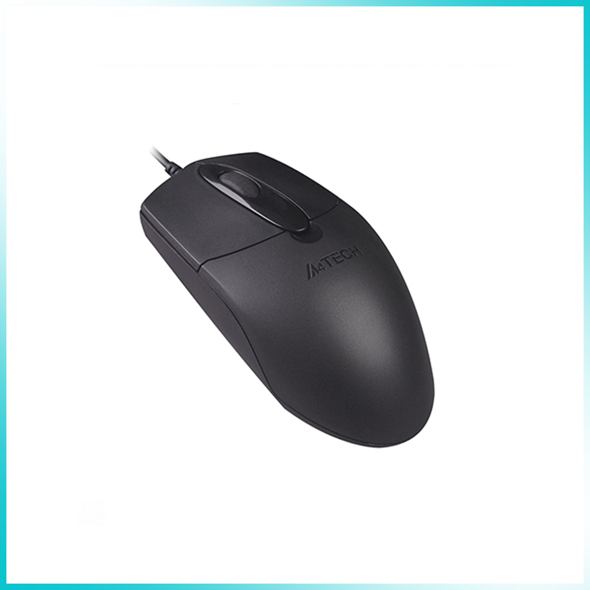 A4Tech OP-720 Optical USB Wired Mouse - Black