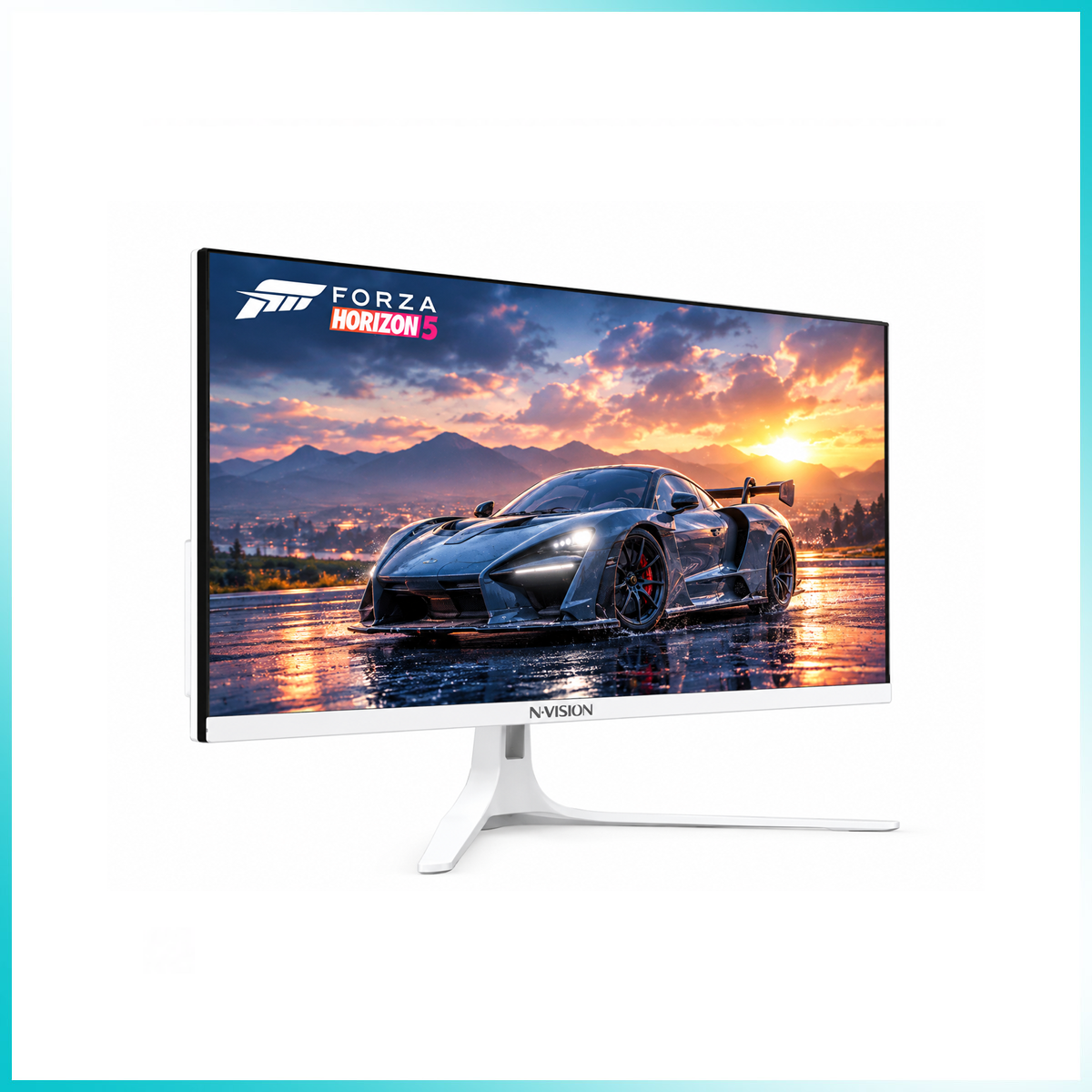 NVISION EG24SW-PRO 23.8" FHD 200Hz IPS White Gaming Monitor