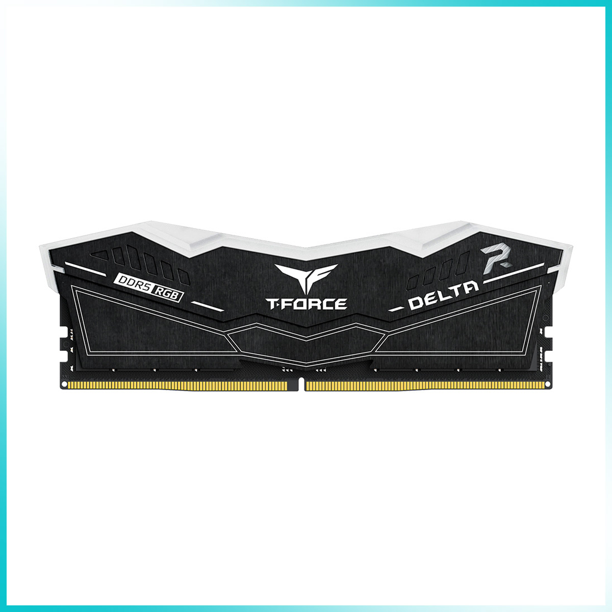 TEAMGROUP T-FORCE DELTA RGB Black 32GB (2x16GB) DDR5 6000MT/s Desktop Gaming Memory