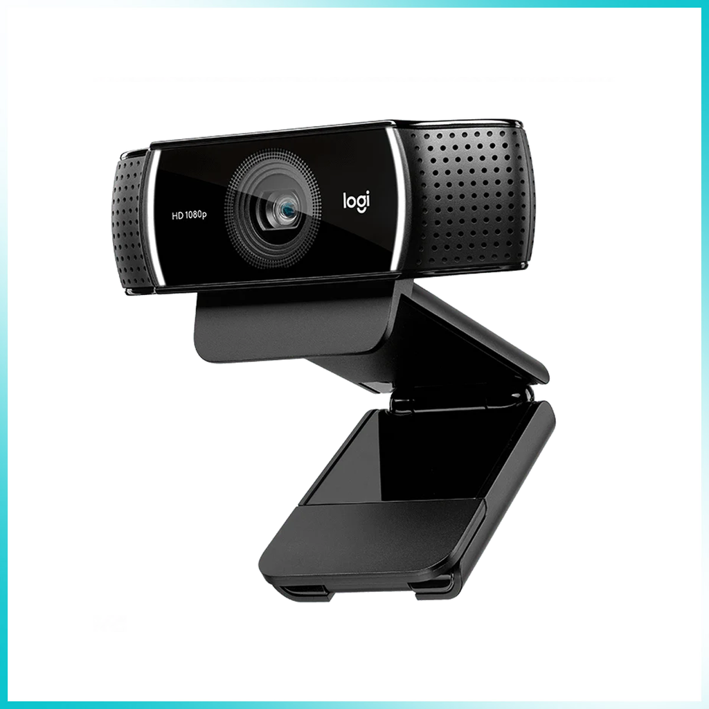 Logitech C922 Pro Stream Full HD 1080p Webcam with Stereo Microphones - Black