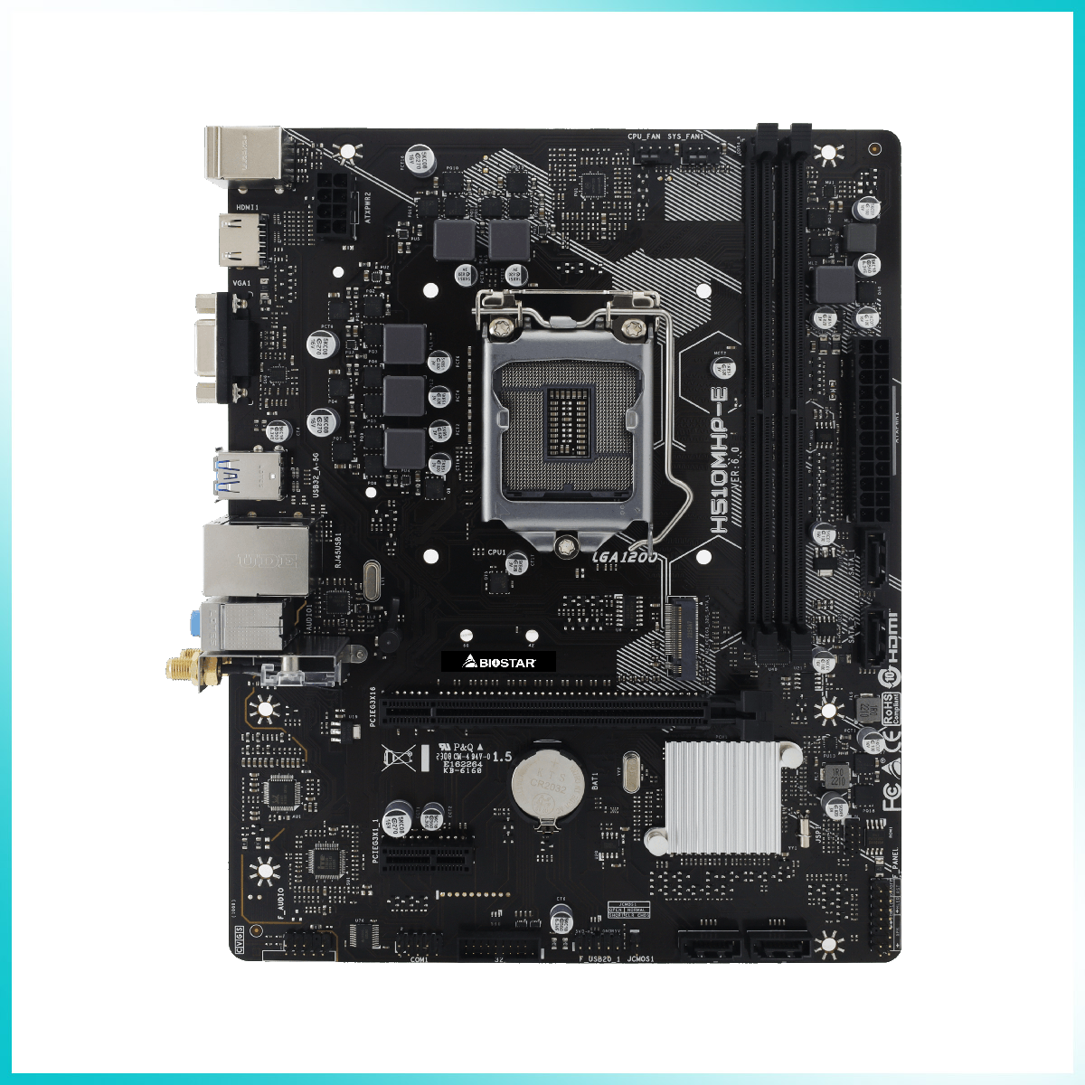 BIOSTAR H510MHP-E Motherboard