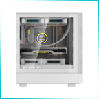 DARKFLASH DB330M Mesh White Micro-ATX PC Case