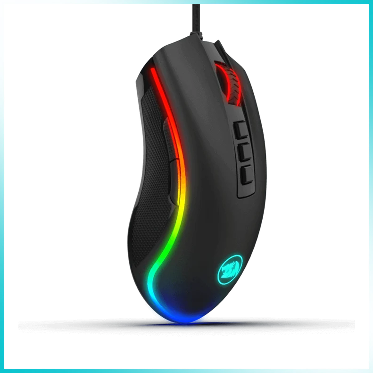 Redragon M711-2 Cobra RGB Wired Gaming Mouse - Black