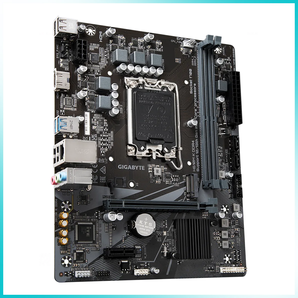 GIGABYTE H610M K DDR4 Motherboard
