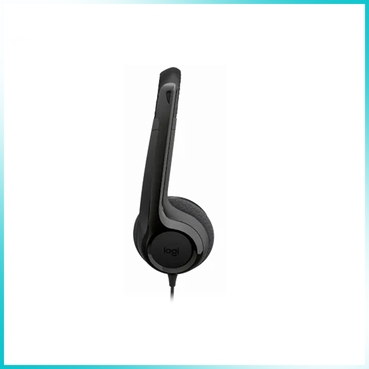 Logitech H390 USB Headset with Noise-Canceling Mic - Black