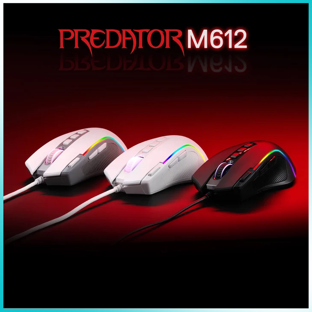 Redragon M612-RGB Predator Wired Gaming Mouse