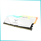 TEAMGROUP T-FORCE DELTA RGB White 8GB DDR4 3200MT/s DIMM Desktop Memory
