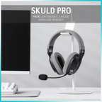 Redragon H878BG Skuld Pro Tri-Mode Black + Gray Wireless Gaming Headset