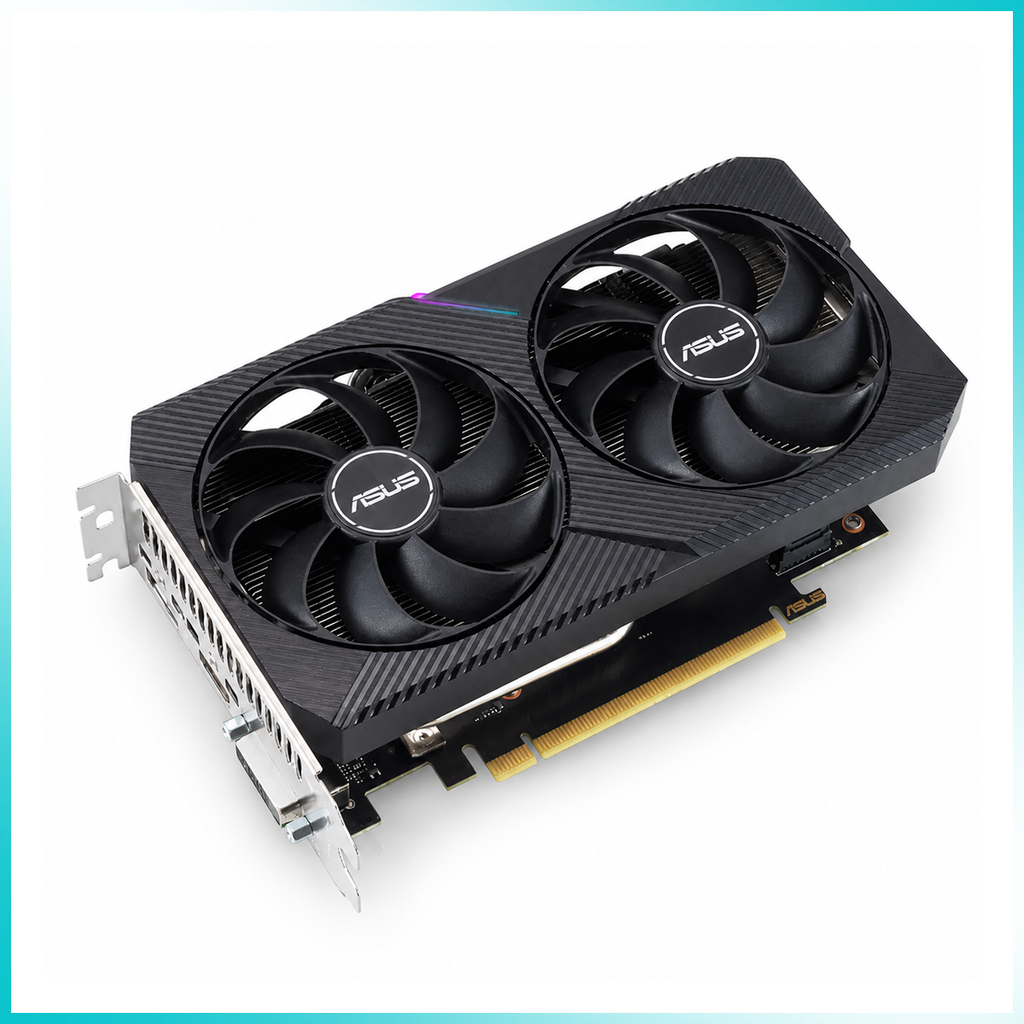ASUS Dual GeForce RTX 3050 V2 OC Edition 8GB GDDR6 128-Bit Graphics Card