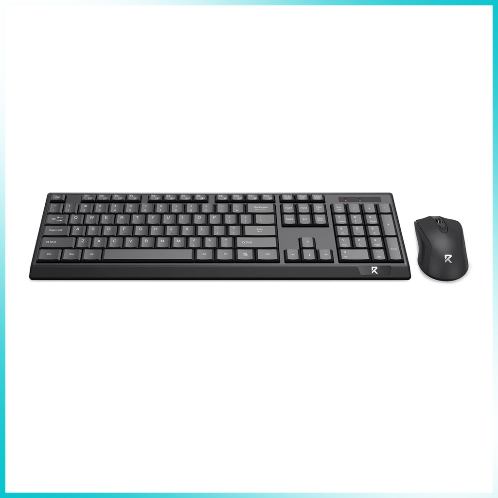 Redragon BS-8343A 2.4G Wireless Keyboard & Mouse Bundle Black