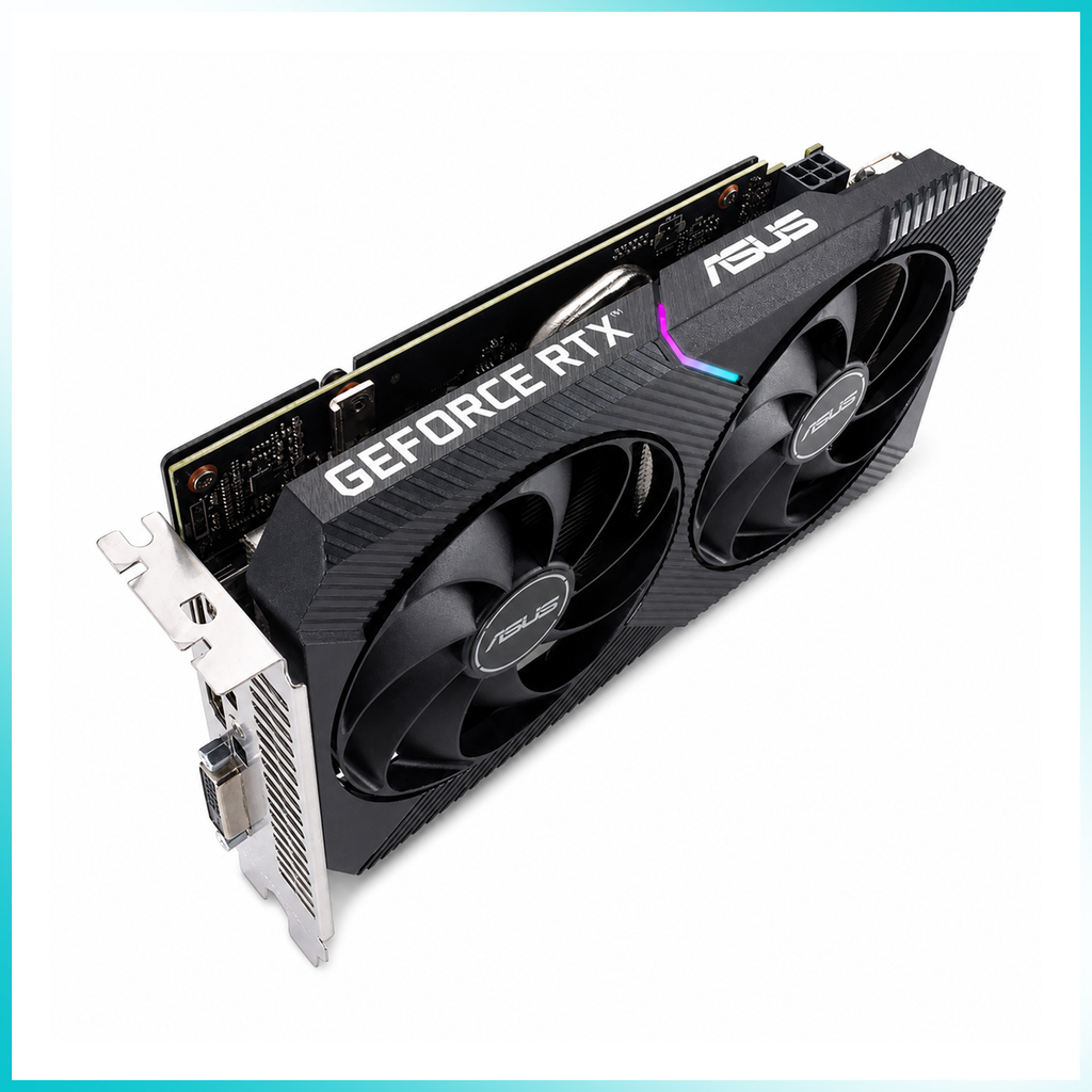 ASUS Dual GeForce RTX 3050 V2 OC Edition 8GB GDDR6 128-Bit Graphics Card