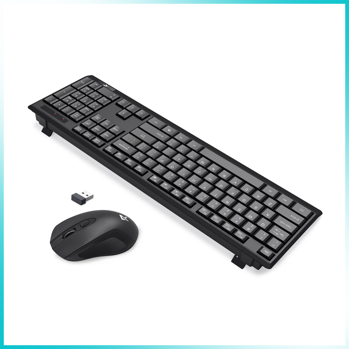 Redragon BS-8343A 2.4G Wireless Keyboard & Mouse Bundle Black