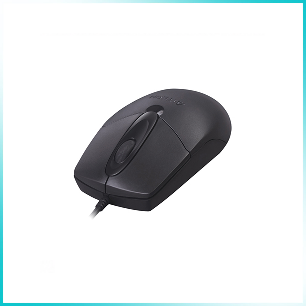 A4Tech OP-720 Optical USB Wired Mouse - Black