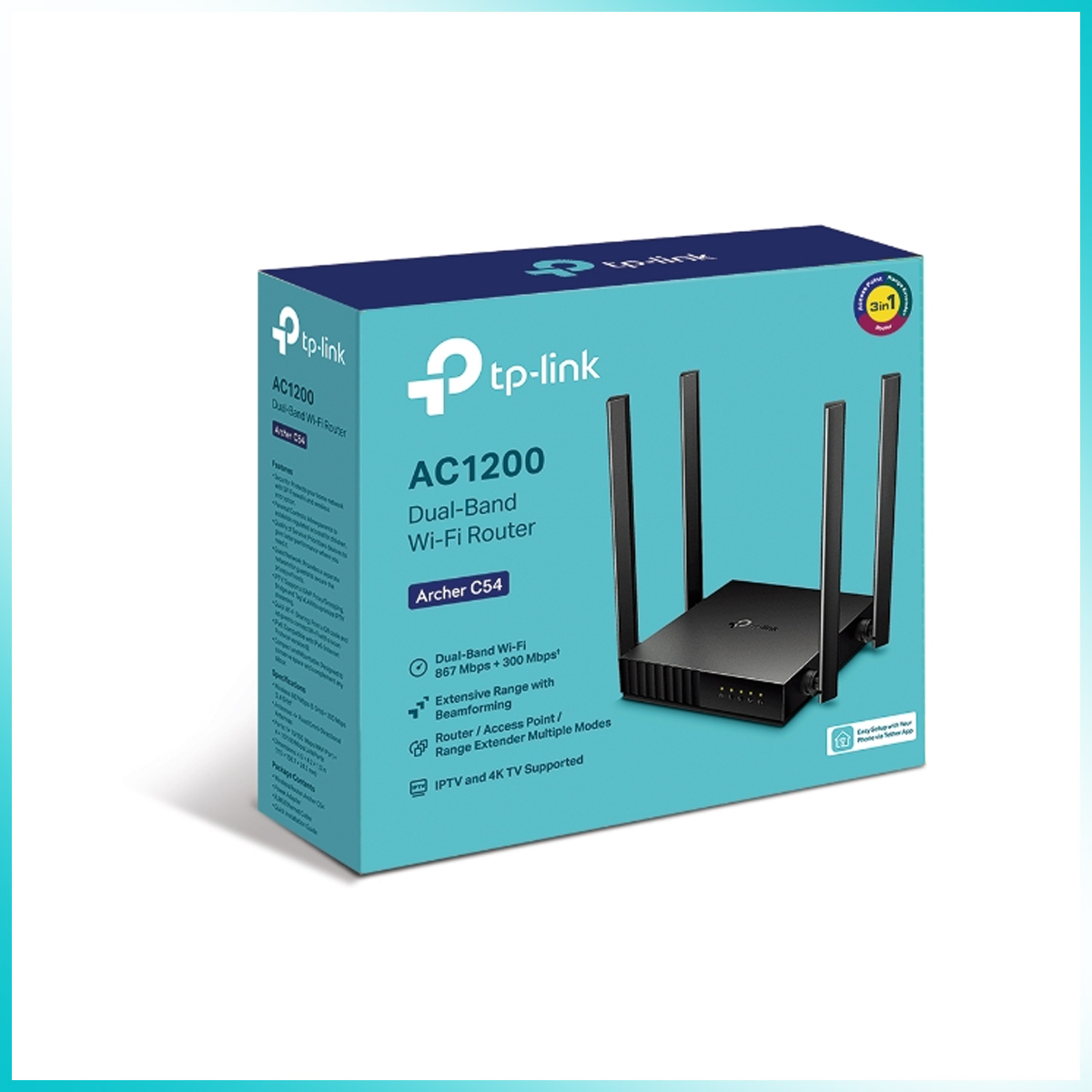 TP-Link Archer C54 AC1200 Dual-Band Wi-Fi Router
