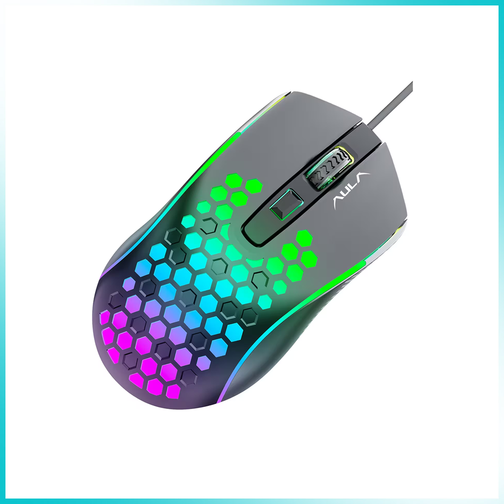 AULA S11 Black Wired Gaming Mouse