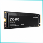 Samsung 980 500GB PCIe Gen 3.0 x4 NVMe M.2 Solid State Drive (SSD)