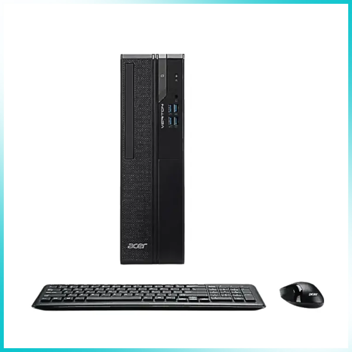 Acer Veriton X2735GT Core Ultra 5 Desktop Bundle with 23.8-inch Acer V247Y Monitor