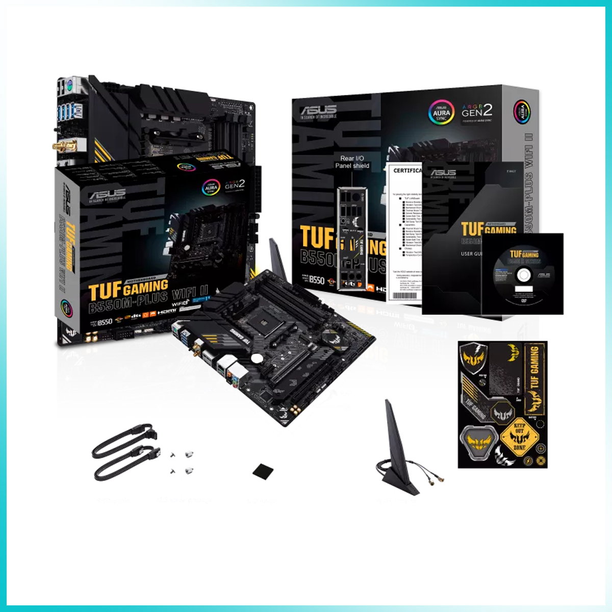 ASUS TUF GAMING B550M-PLUS WIFI II Motherboard