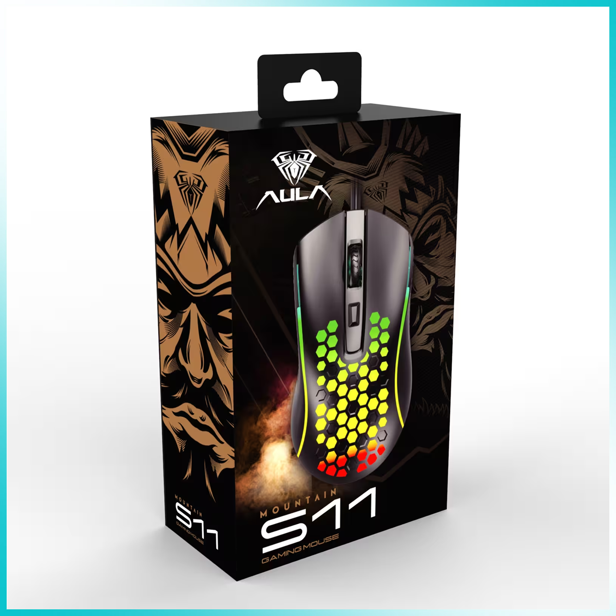 AULA S11 Black Wired Gaming Mouse