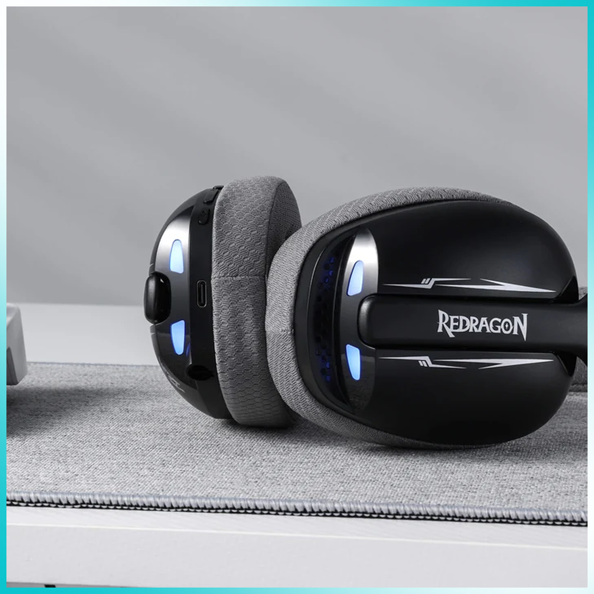 Redragon H878BG Skuld Pro Tri-Mode Black + Gray Wireless Gaming Headset