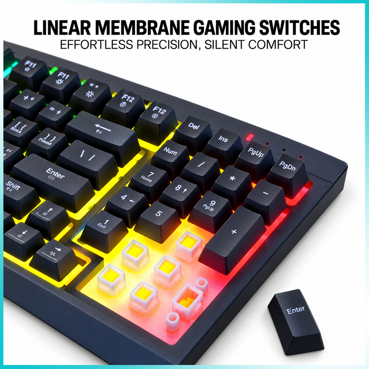 Redragon S141 RYLO RGB Gaming Keyboard & Mouse Combo